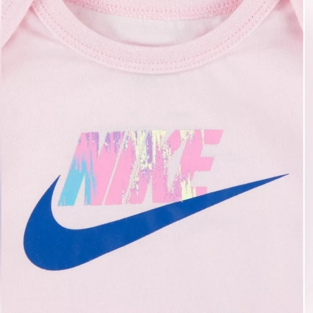 NWT NIKE Baby Girls Futura Bodysuit and Leggings, 2 Piece Set -newborn onesie - Picture 3 of 10